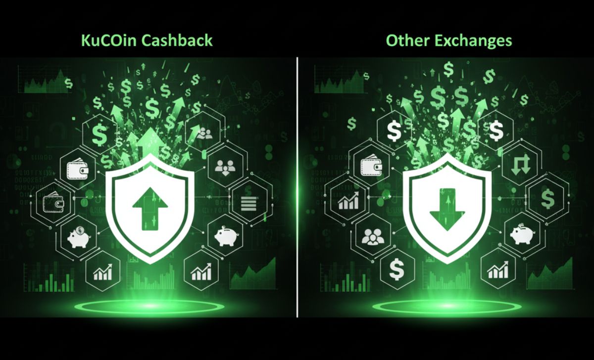 Compare KuCoin Cashback with other exchanges