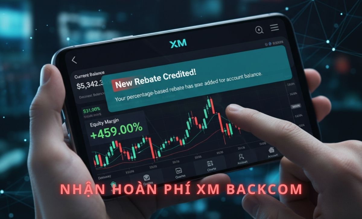 IB chia lại một phần hoa hồng cho trader = backcom
