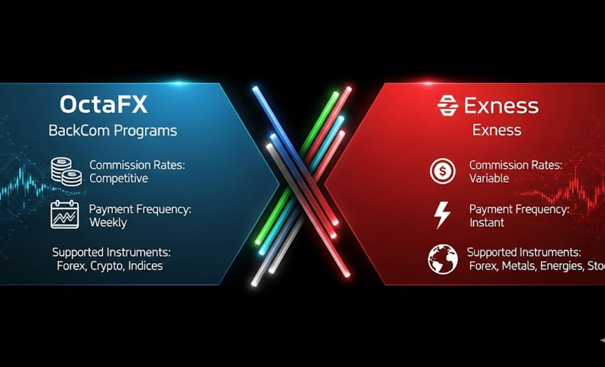 So sánh chương trình Backcom OctaFX với Backcom Exness