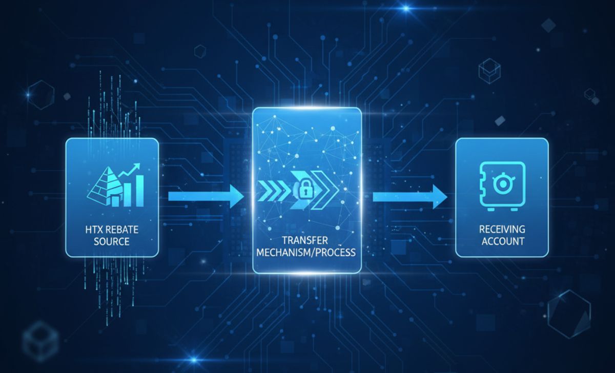 How to Transfer Rebate HTX Receiving Account