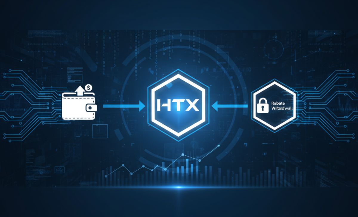 How to withdraw Rebate HTX?